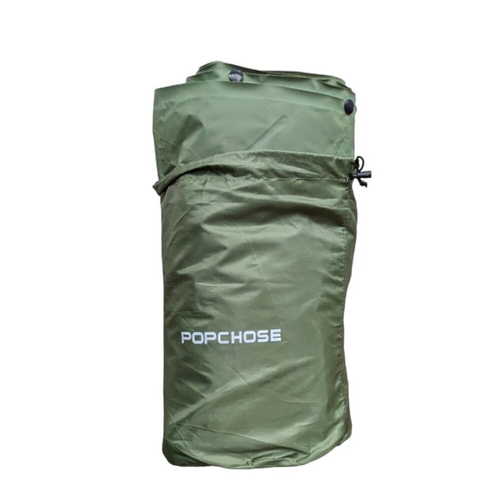 Popchose Green Inflatable Camping Mattress Pad Twin with Foot Pump